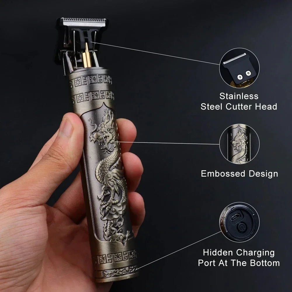 Professional Hair Cutting Machine Wireless Electric Hair Clipper Beard Shaver Men Hair Trimmer Barber For Men Haircut Style - Jasmind Stores