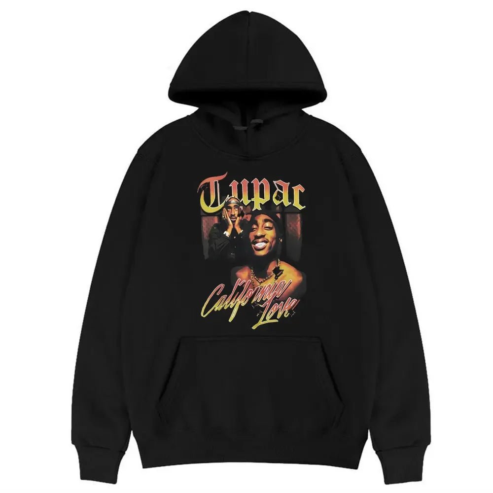 Rapper Print Streetwear Hoodie - Jasmind Stores