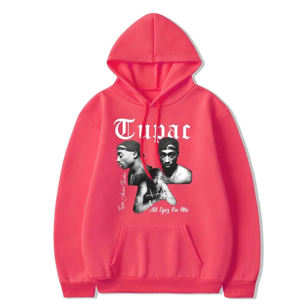 Rapper Print Streetwear Hoodie - Jasmind Stores