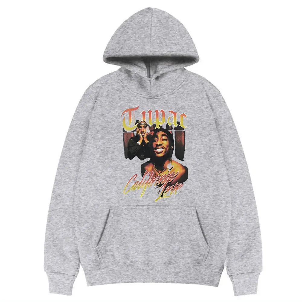 Rapper Print Streetwear Hoodie - Jasmind Stores