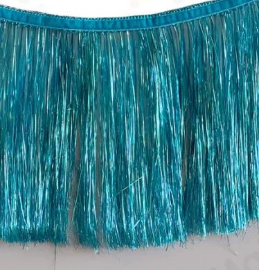 Shiny Tinsel Tassels Fringes Banner Garland Curtain Party Background Photo Props Rain Silk Curtain Wedding Decoration Supplies - Jasmind Stores