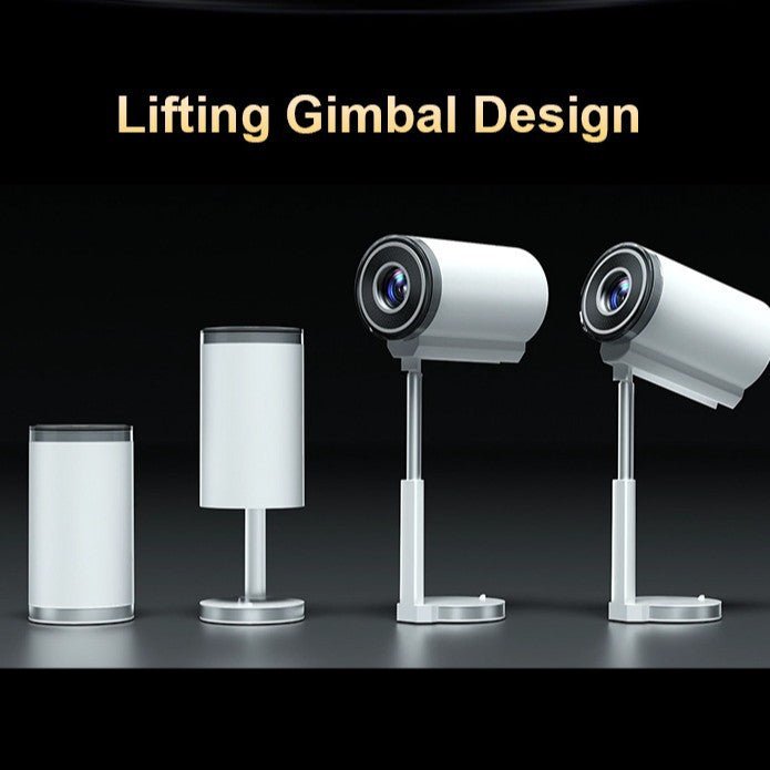 Smart X5G Projector Hidden PTZ Bracket Android HD Bluetooth Home - Jasmind Stores