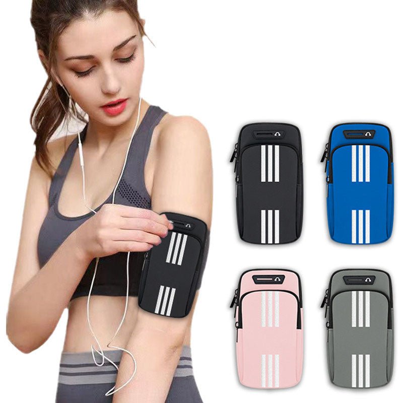 Sports Running Mobile Arm Bag Women's Fitness Wrist Bag Brea - Jasmind Stores