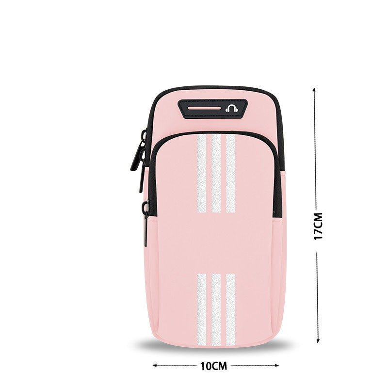 Sports Running Mobile Arm Bag Women's Fitness Wrist Bag Brea - Jasmind Stores