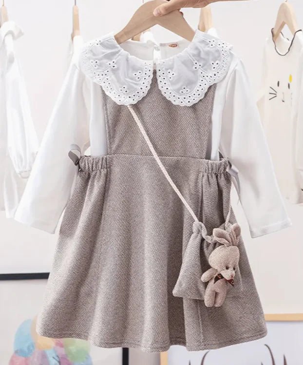 Spring And Autumn New Children Dress - Jasmind Stores