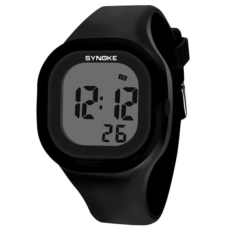 SYNOKE Men Digital Wrist Watches Sports LED Alarm Clock 50M - Jasmind Stores