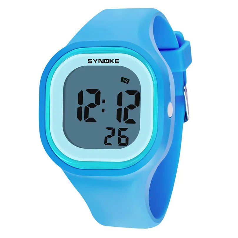 SYNOKE Men Digital Wrist Watches Sports LED Alarm Clock 50M - Jasmind Stores
