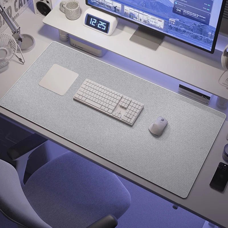 Teana Super Large Gaming Mousepad Linen XXL 300x600 400x800 600x1200 Gaming Mouse Mat Esports Laptop Pc Gamer Keyboard Desk Mat - Jasmind Stores