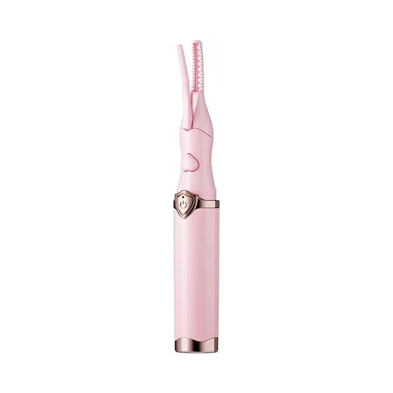 The premium model only takes 10 seconds to curl your lashes. This powerful and flexible electric eyelash curler can heat up and curl your lashes, creating the look of a sunflower. - Jasmind Stores