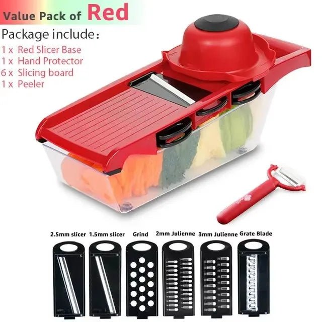 Vegetable Chopper Multifunctional Grater Cutter Kitchen Acce - Jasmind Stores