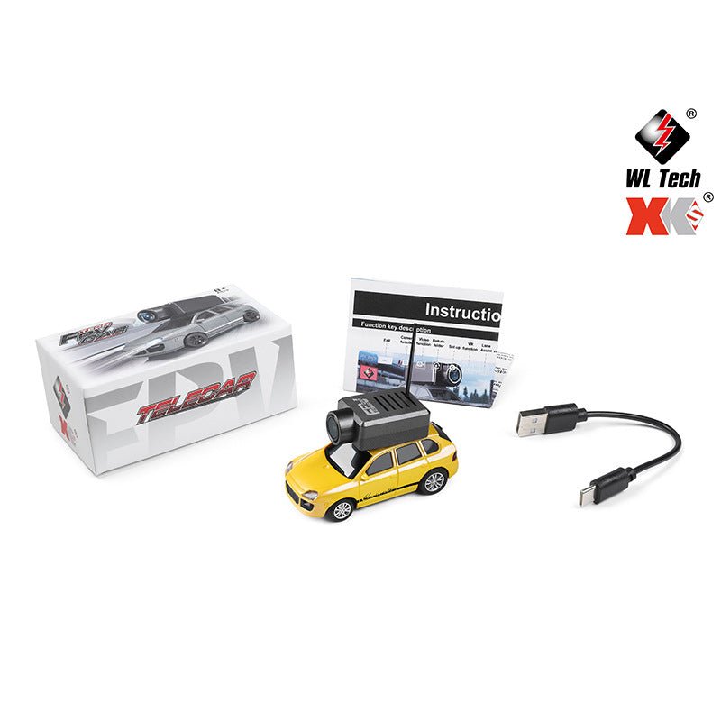 Weili 6401 mobile app version remote control car 1:64 mini FPV camera car with WIFI video transmission toy car model - Jasmind Stores