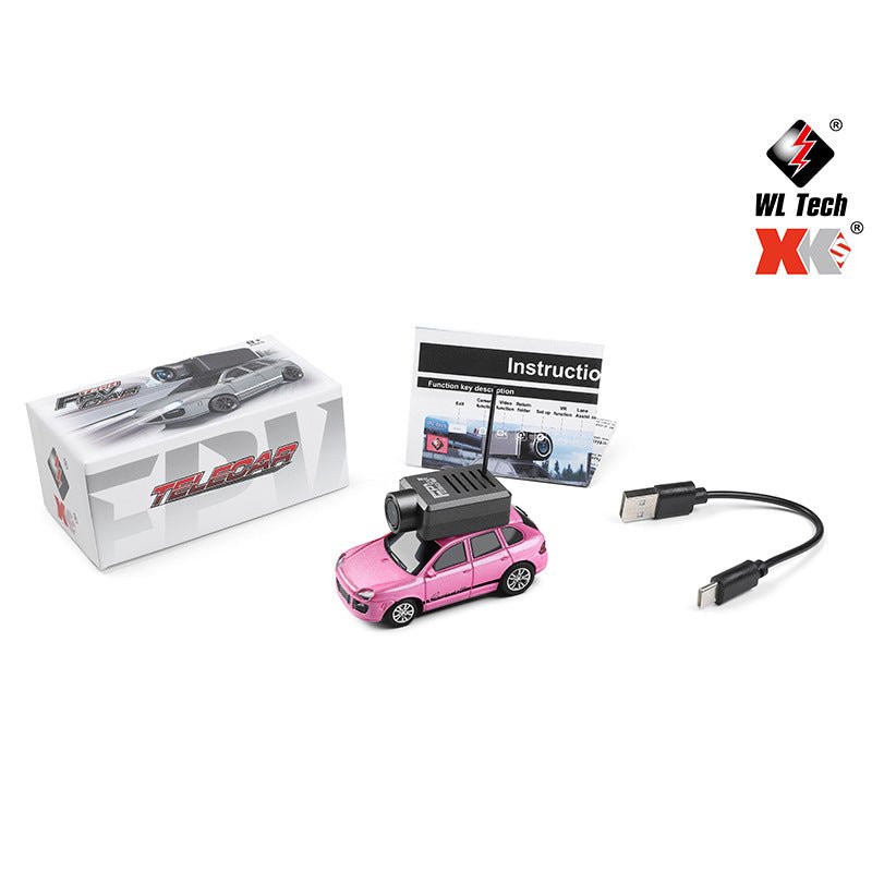 Weili 6401 mobile app version remote control car 1:64 mini FPV camera car with WIFI video transmission toy car model - Jasmind Stores