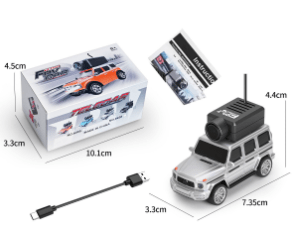 Weili 6401 mobile app version remote control car 1:64 mini FPV camera car with WIFI video transmission toy car model - Jasmind Stores