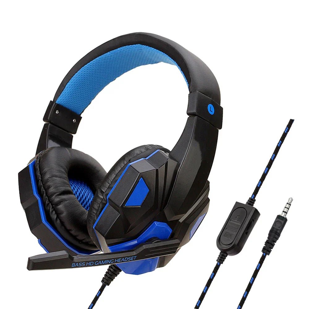 Wired Gaming Headset with Noise Cancelling Microphone - Jasmind Stores