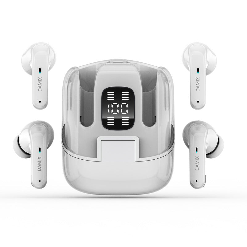 Wireless Bluetooth earphones, 4 earphones, 2 pairs for couples, sports and esports, OWS5.5 chip stereo - Jasmind Stores