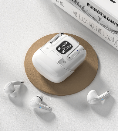 Wireless Bluetooth earphones, 4 earphones, 2 pairs for couples, sports and esports, OWS5.5 chip stereo - Jasmind Stores