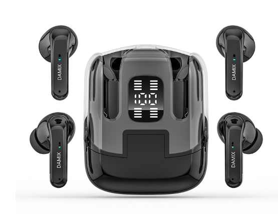 Wireless Bluetooth earphones, 4 earphones, 2 pairs for couples, sports and esports, OWS5.5 chip stereo - Jasmind Stores