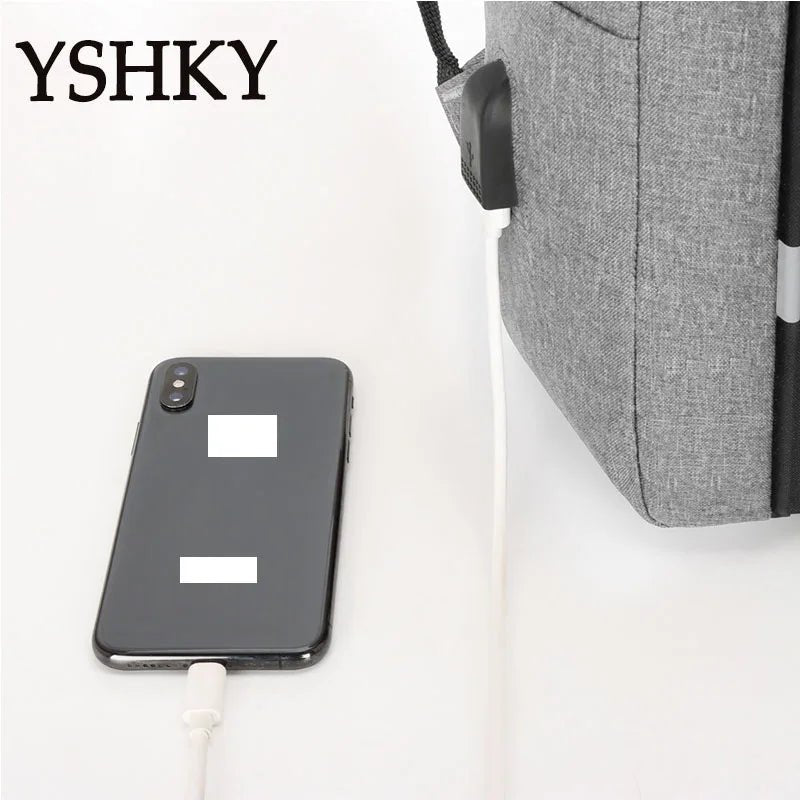 Women Fashion backpack soft leather multi - functional bag Polyester large capacity computer backpack - Jasmind Stores